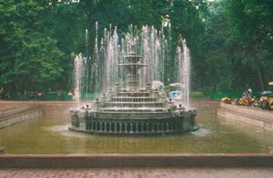 Fountain in Chisinau park