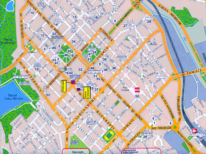 Chisinau City Map