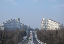 Modern Gates of Chisinau, capital of Moldova